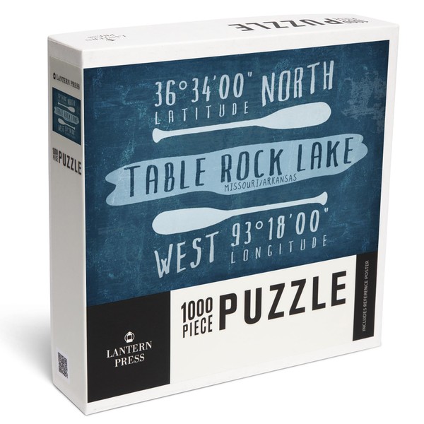 Lantern Press 1000 Piece Jigsaw Puzzle, Table Rock Lake, Lake