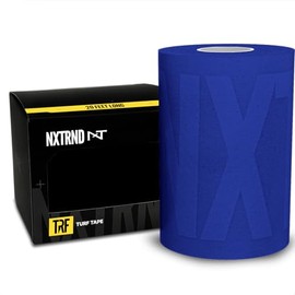 Nxtrnd TRF Turf Tape Football, Extra Wide Kinesiology Tape, Protects from Turf Burn (Blue)