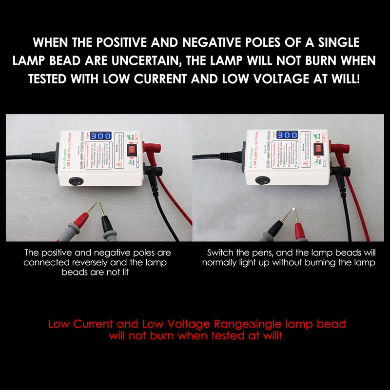 Voltage Test 1mA/30mA Convertible LED Backlight Tester Screen LED LCD