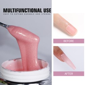 Beautilux Builder Nail Gel 55g UV Gel Nail Extension Builder Nail Gel (BHBG55-01)