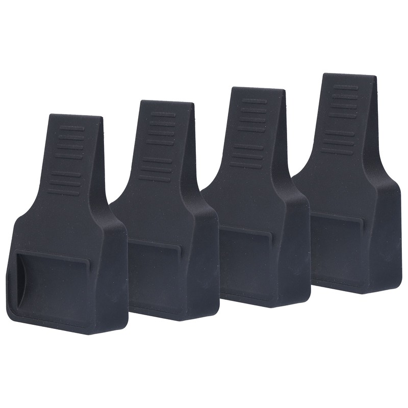 4Pcs Wheel Stoppers U Shaped Wheels Caster Cups Accessory for