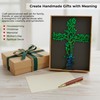 ATYUSVIC Tree of Life Resin Mold with Cross, Holographic Epoxy