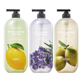 On the Body The Natural Body Wash 900g, 3 pieces (Lemon 1+Lavender 1+Olive 1), On the Body The Natural Body Wash 900g, 3 pieces (Lemon 1+La / 온더바디 더내추럴 바디워시 900g 3개 (레몬1+라벤더1+올리브1), 온더바디 더내추럴 바디워시 900g, 3개 (레몬1+라