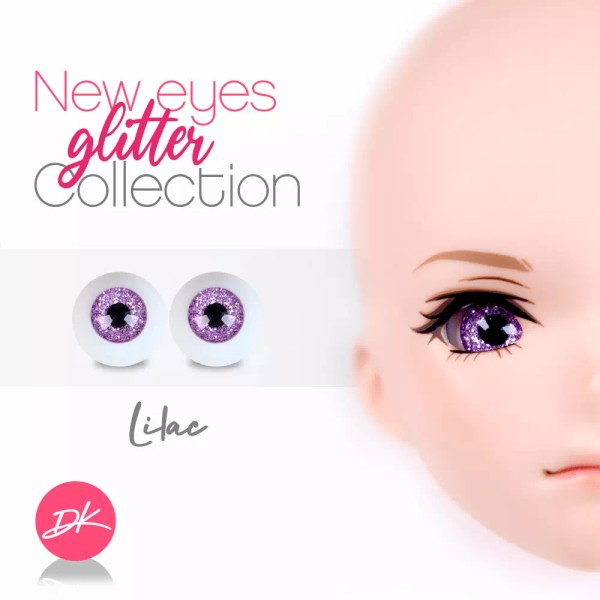 Smart Doll Eyes Glastic Glitter 16mm eyes for 1/3 or