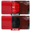 JeCar Taillight Trim Covers Smoked Brake Light Rear Lamp Guards