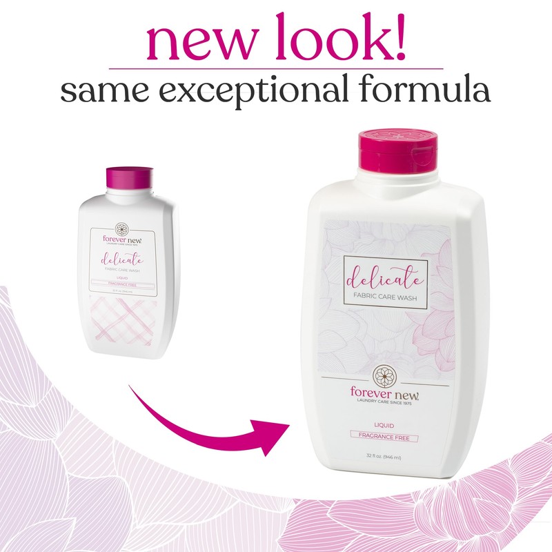 Forever New 32oz Liquid Unscented Fabric Care Wash 2 Pack