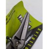 Fisher New Aviation Snips, Long Cut Offset Right, Serrated Drop