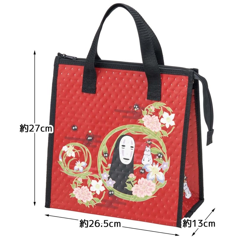 Skater FBC1-A Non-Woven Lunch Bag Cooler Bag Spirited Away Kaonashi