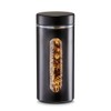 Zeller 19797 Storage Jar 1200 ml Black