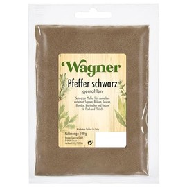 Wagner Gewürze Pepper Black Ground 100 g
