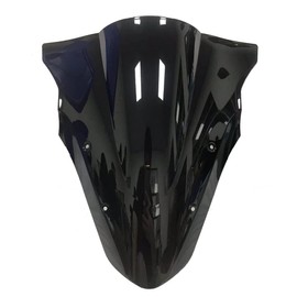 Remaiw moto Motorcycle Black ABS Windscreen Windshield Double Bubble for Kawasaki Ninja 650 ER-6F 2012-2016
