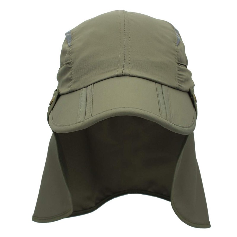 Connectile Kids' Summer UPF 50+ Flap Cap, Quick Drying, Wide