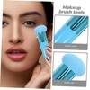 OHPHCALL Essential Makeup Brush 3pc Mushroom Head Powder Puff Beauty