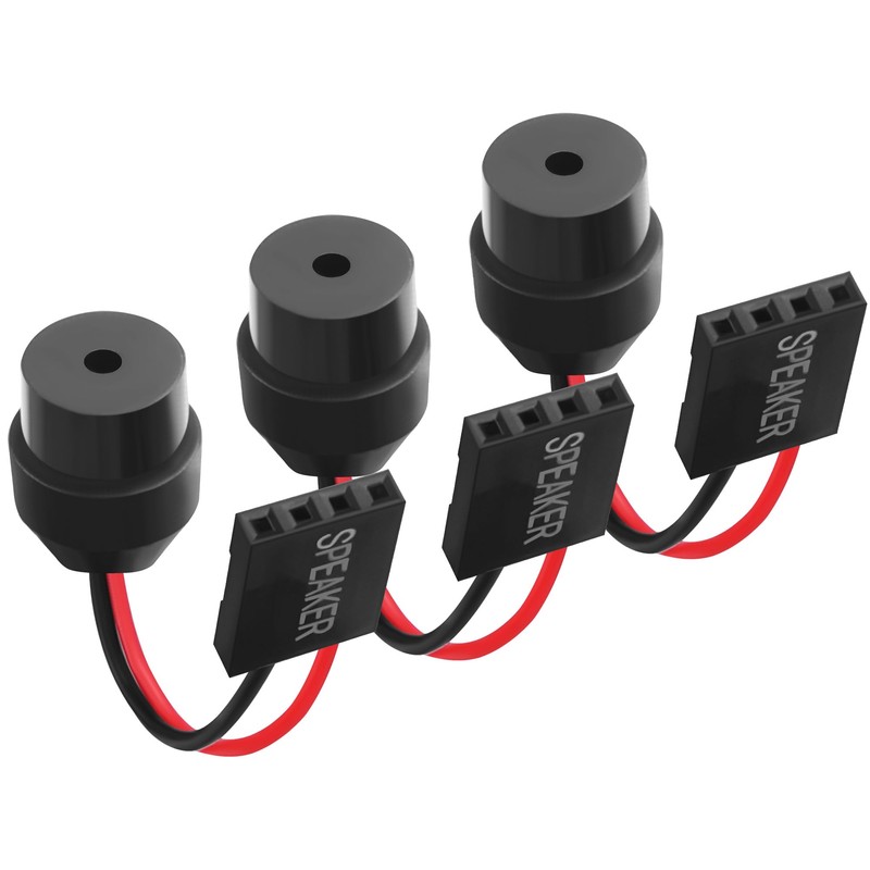 ELFJMZP PC Motherboard Internal Speaker, Desktop Computer Case Buzzer for