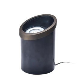 Easy to Install 12V AC/DC Low Voltage Waterproof Outdoor Buried Landscape Led Underground LightColor: Antique bronze, Lamp Power(W): 0