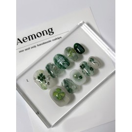 Aemong: Lucky Vicky  - Almond (replaced with new tip) / Aemong : 럭키비키  - 아몬드(신상팁으로 교체되었습니다)