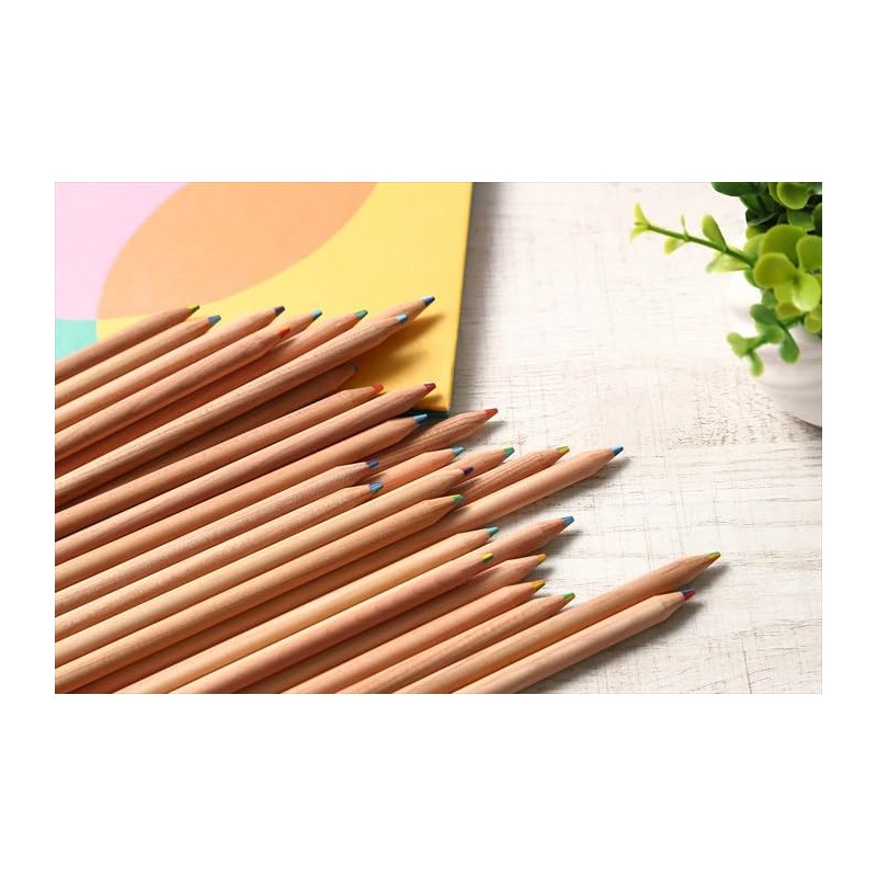 Eyeball Pencils / 7 Color Lead Pencils N/W 7 in