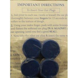 World's Finest Mighty Plugs 01- Mighty Plugs - World's Best Snore Blocking Ear Plugs (2 Pair)