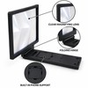 3D HD Phone Screen Magnifier Stand, Foldable 2-3X Mobile Video