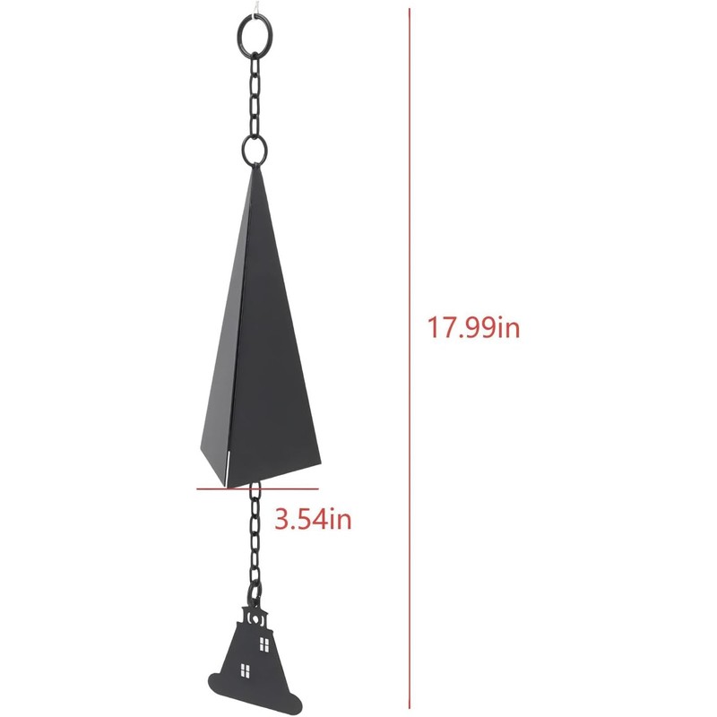 Outdoor Wind Chimes with Marine Bell & Wind Direction Three-Tone