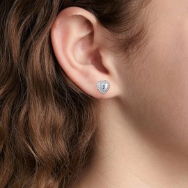 Kids Jewelry for Girls Earrings - Initial Heart Earrings for Girls Trendy Stuff | Kids Earrings Kids Jewelry for Girls Toddler Little Girls Jewelry Hypoallergenic Earrings for Girls Teen Girls Gifts