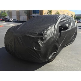 Xtrashield Custom Fit 2004-2019 Toyota Sienna Mini Van Car Cover Minivan Black