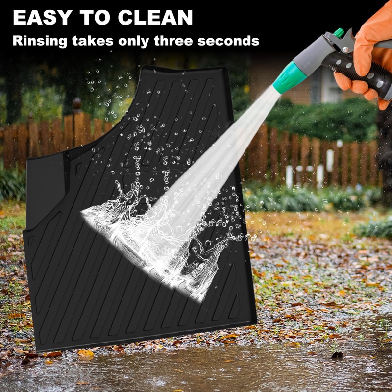 LDETXY Floor Mats for Can Am Defender 16-25, TPE Front