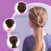Kit Cepillos Y Peines Peinado Cabello Pinza Peluquera 8pzs