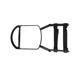 Car Towing Mirrors, Baceyong Van Motorhome Wing Mirrors Extension Mirrors, Adjustable Towing Trailer Camper Convex Mirrors Glass, Pack of 1