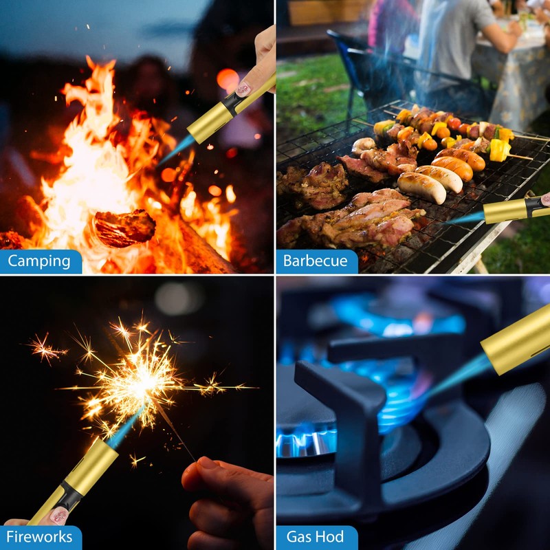 Navpeak Torch Lighter Windproof Jet Lighter, Refillable Butane Pen Shape