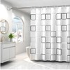 BERYART Waterproof Fabric Shower Curtain Liner - Soft Hotel Quality
