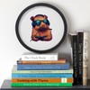 CafePress Funny Capybara Video Games 10" Wall Clock for Livingroom,