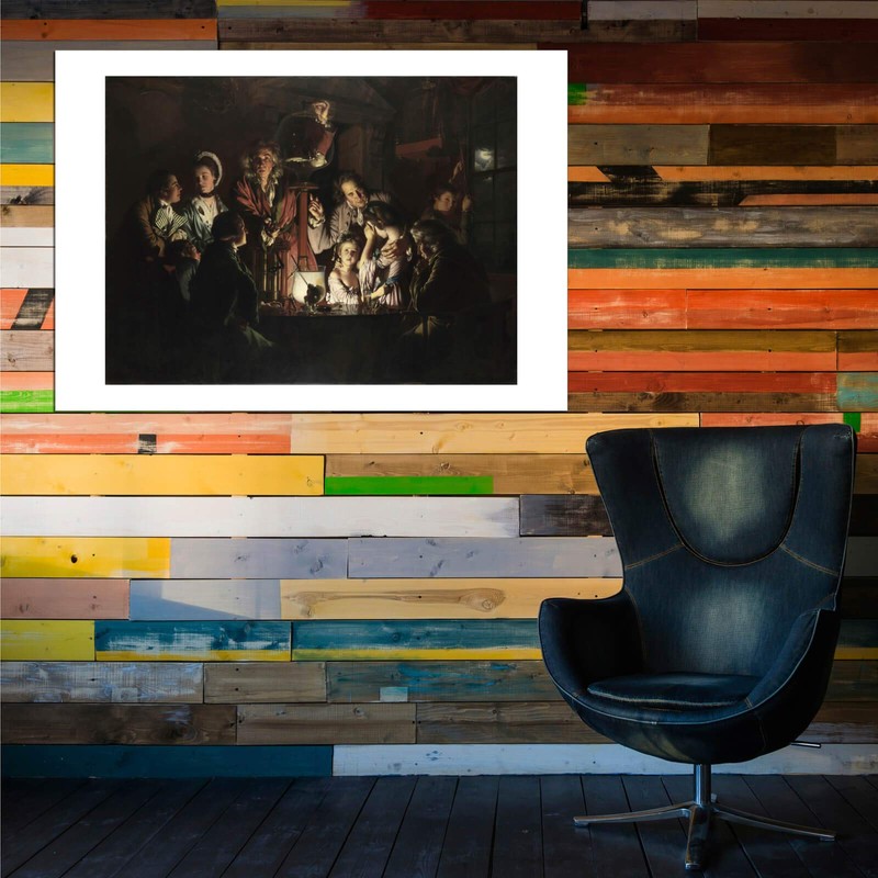 Spiffing Prints Joseph Wright - An Experiment on a Bird