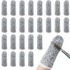 Honoson 60 Pieces Finger Cots Cut Resistant Finger Protector Reusable