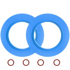 Flush Valve Seal for American Standard, 2 Pack Upgraded Silicone Material 7301111-0070A Toilet Replacement Parts for American Standard Champion 4 and Eljer Titan 4