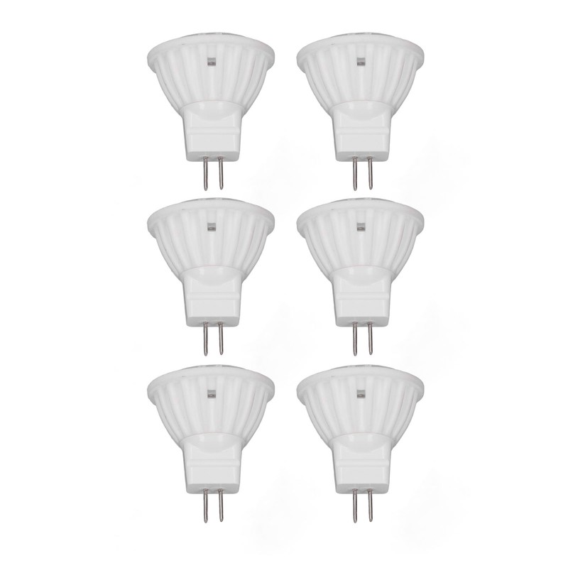 6Pcs MR11 LED Light Bulb 4W GU4 Dual Pin Bulb