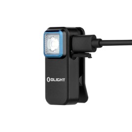 Olight Oclip Clip Light Dual Light Sources IPX5 300 Lumens Type-C Rechargeable - Black