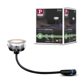 Paulmann Licht Paulmann Outdoor Plug & Shine Floor Eco Set of 3, Steel Stainless Steel, Warmweiß 3.000k, Single 1.3watts 24volts