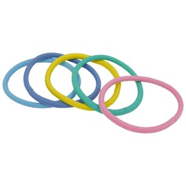 MOKUBA rubber ring set of 5 Pale color