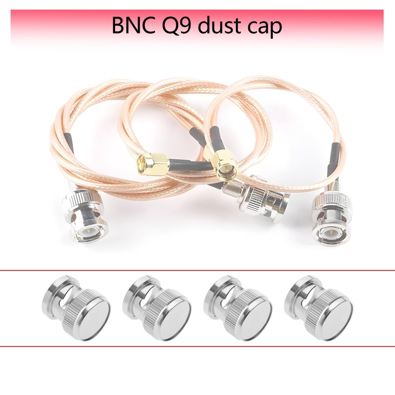 EMSea 5PCS BNC Socket Cover Dust Cap Diameter 13.7 mm