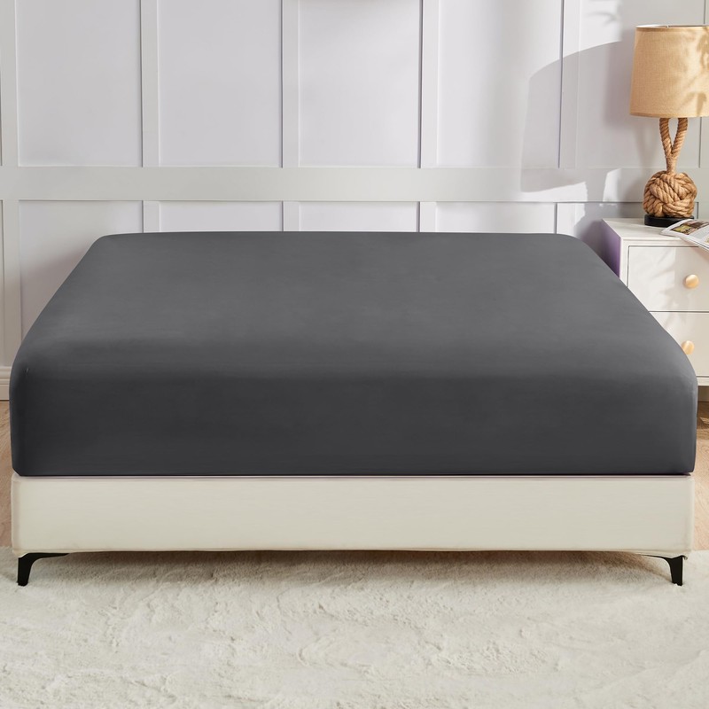 LINENOVA King Single Fitted Sheet – Ultra Soft 1800TC Double
