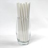White Paper Straws (10mm x 200mm) - Pack Size 200