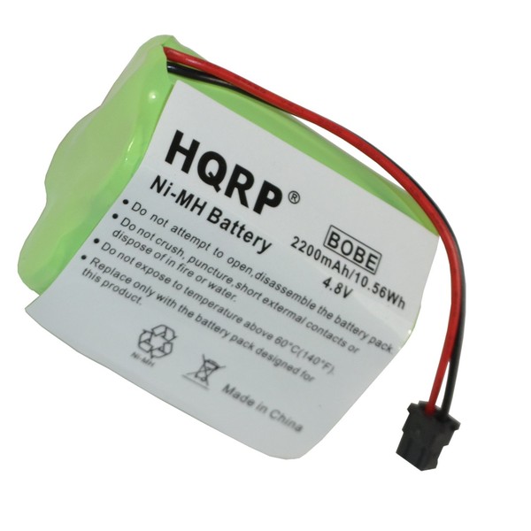 HQRP 2200mAh Battery Compatible with RadioShack 20-520, PRO-90 Scanner