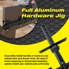 JNB Pro Cabinet Hardware Jig with Center Drill Guide, Hole