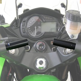 LEDISHUN Navimut Stay for Kawasaki Ninja 650 1000 Z1000SX GTR1400 H2SX (Single Black)