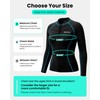 Owntop Women Wetsuit Top, 2mm Thermal Neoprene Jacket