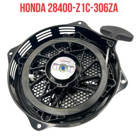 KINDZA Genuine Rewind Starter 28400-Z1C-306ZA for Honda EB4000 EB5000 EB6500 EM6500 EM5000 EM6500 Generators OEM Recoil Starter 28400-Z1C-306ZA