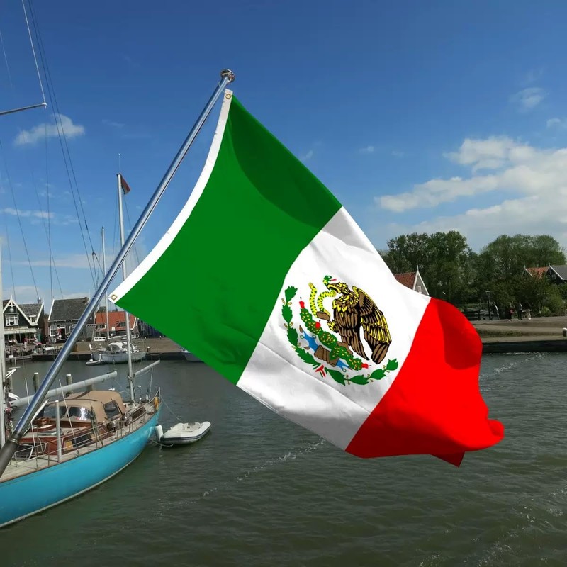RDEDAO Mexico Flag 3x5 Ft Outdoor - Mexican Flag Outdoor