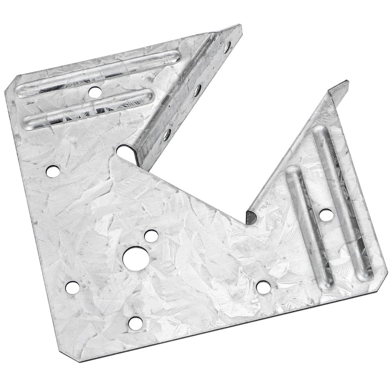 Coloch 20 Pack 18-Gauge Hurricane Tie for Rafter, Hot Dip