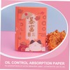 FOMIYES 5bags Oil Blotting Sheets Gross Oil Absorbing Tissue Paper